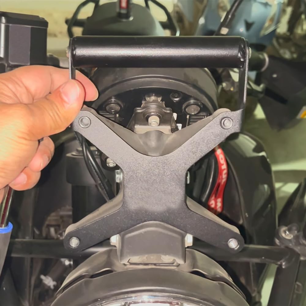 KomoreLee Navigation Bracket GPS Bar Mount for Himalayan 450 Himalayan 452 Himalayan450 2024-2025 Motorcycle Accessories 12mm 22mm Expansion Crossbar
