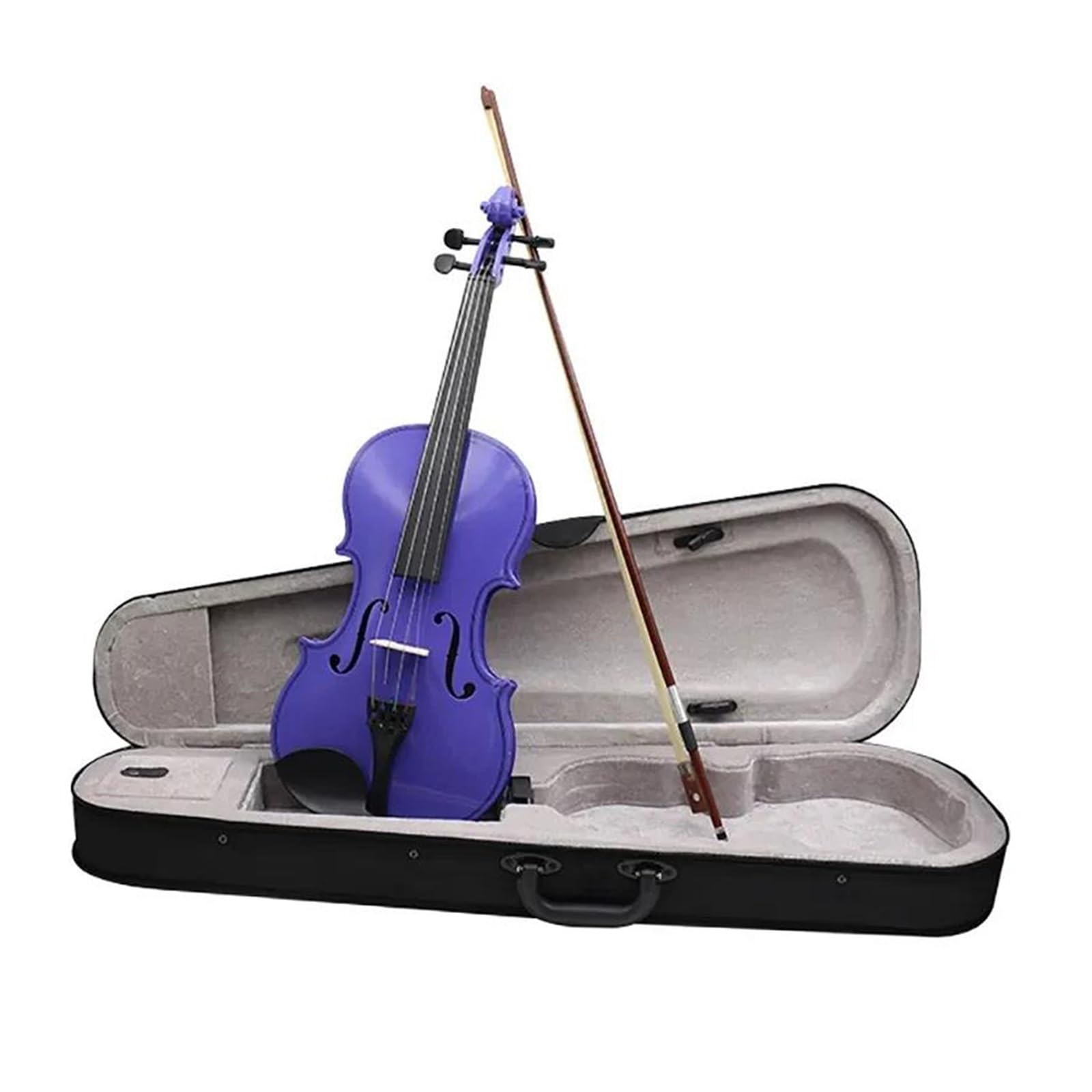 Violino 4/4 Adatto Per Principianti Set Di Violini Viola Con Custodia Corde Per Arco Accessori Per Poggiaspalla(Violin)