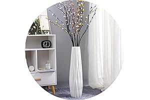 White Ceramic Vase: Elegant décor to enhance your living space