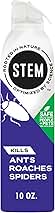 STEM Kills Ants, Roaches And Spiders: Plant-Based Active Ingredient Bug Spray, Botanical Insecticide For Indoor And Outdoor Use; 10 fl oz (Pack Of 1)