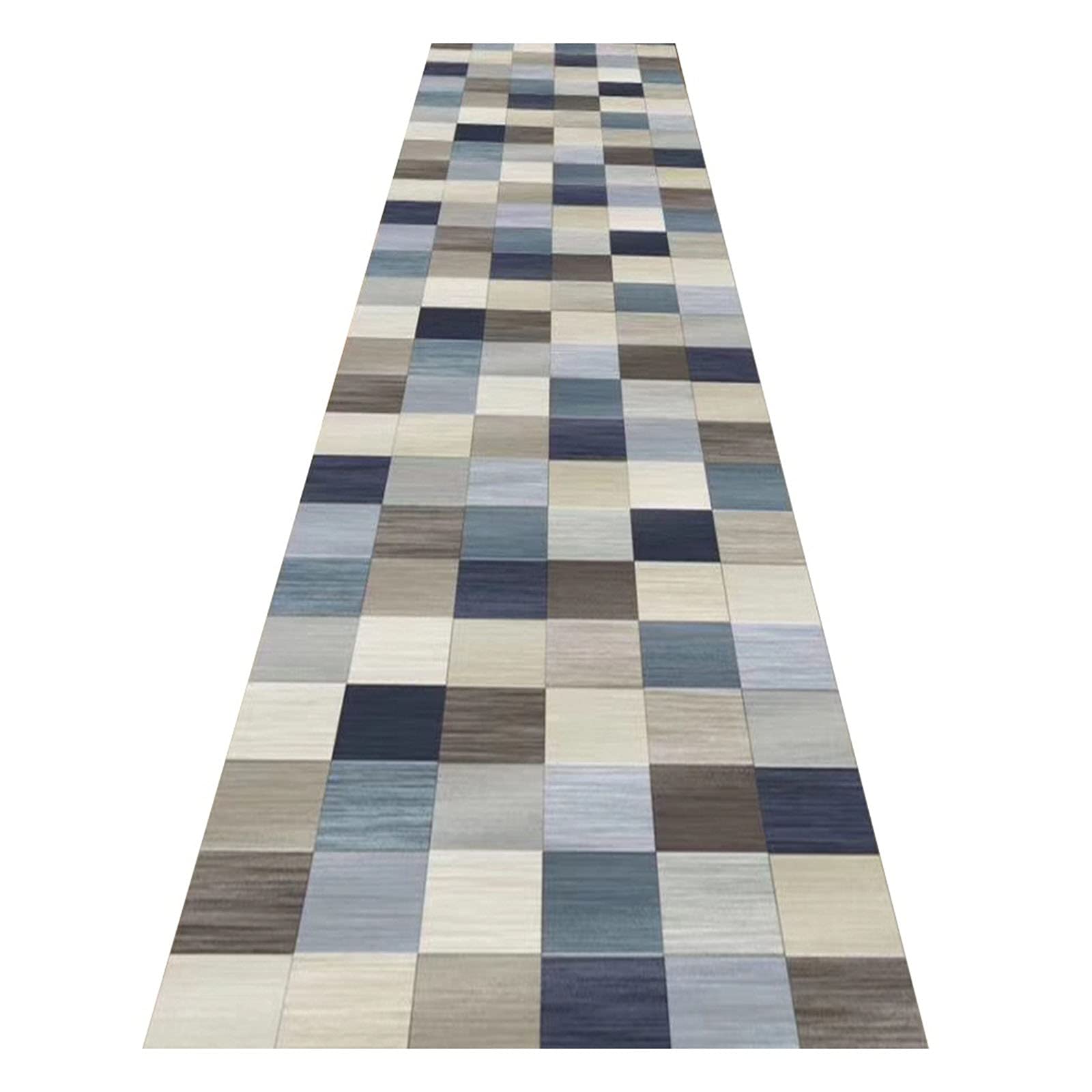 Alfombra de pasillo impermeable y durable con felpudos integrados de cuidado fácil