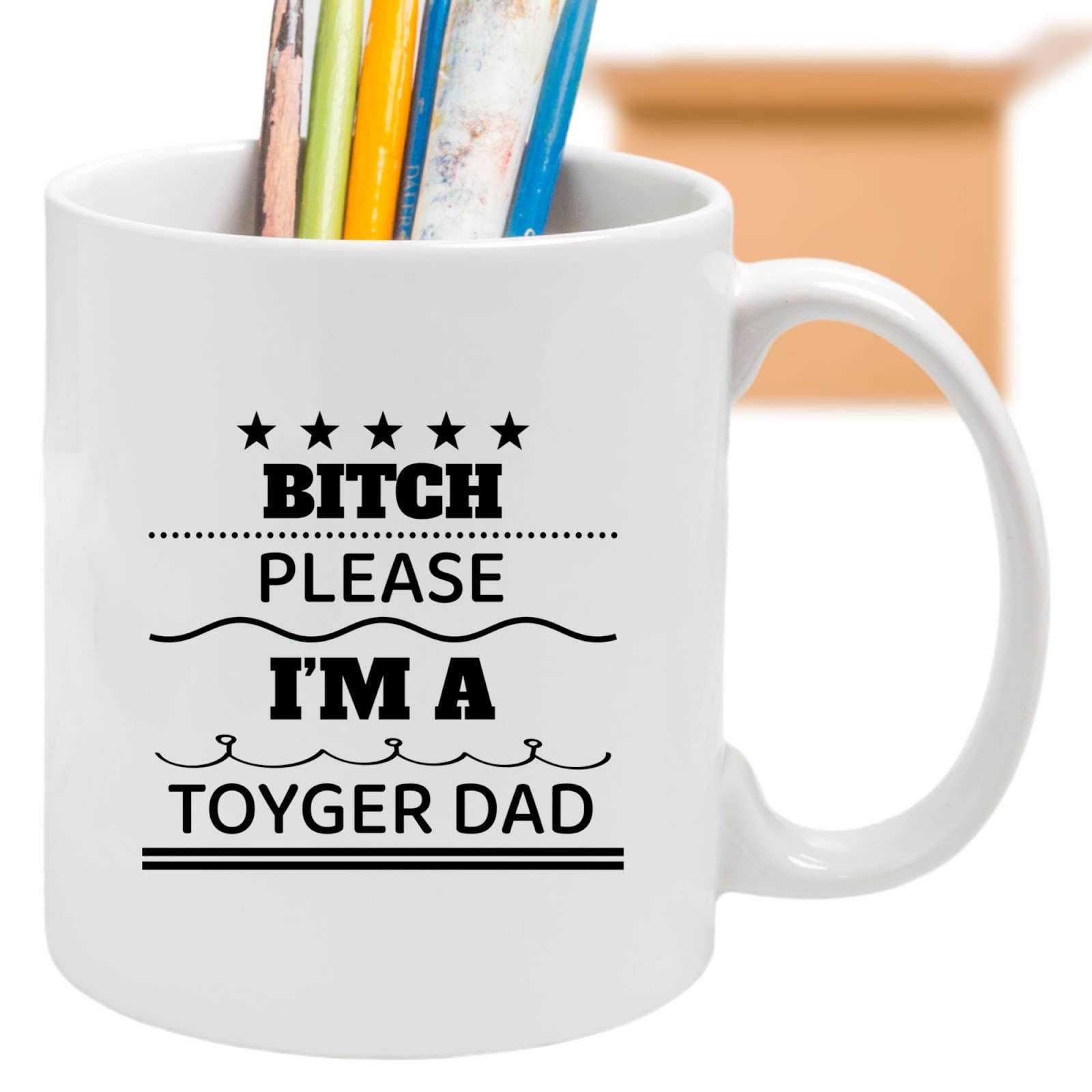 Coffee Mug Gag Gift, Please I'm A Toyger Dad,funny Christmas Birthday Friend Pet Lover Present 208229