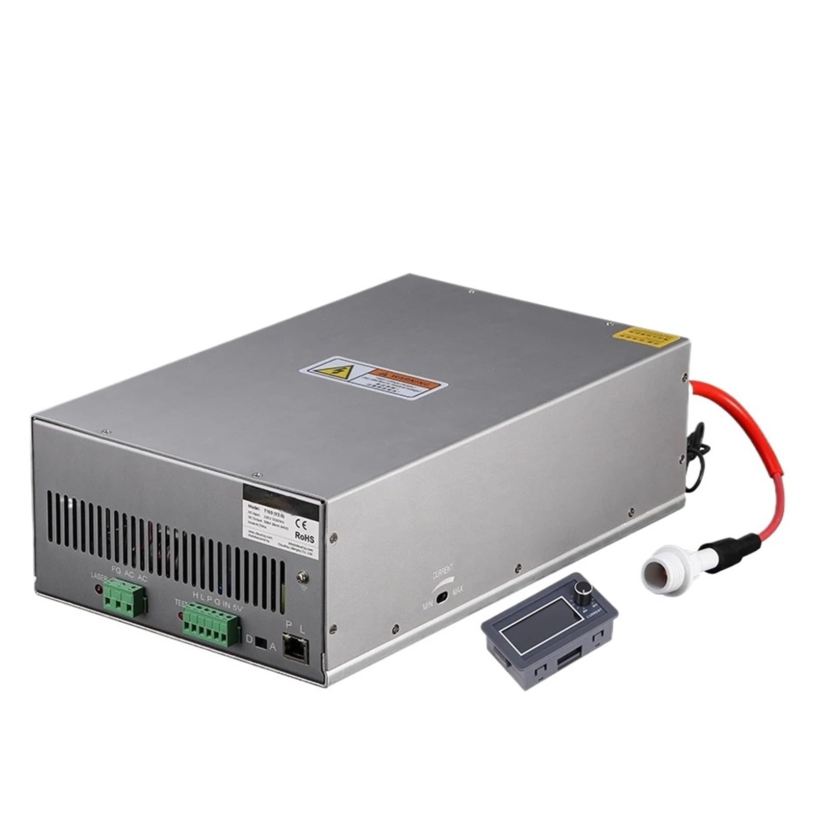 SWEWDSQG 150W Co2 Power Supply T150 V2.0 110V/220V With Current Meter(T150 V2.0 220V)