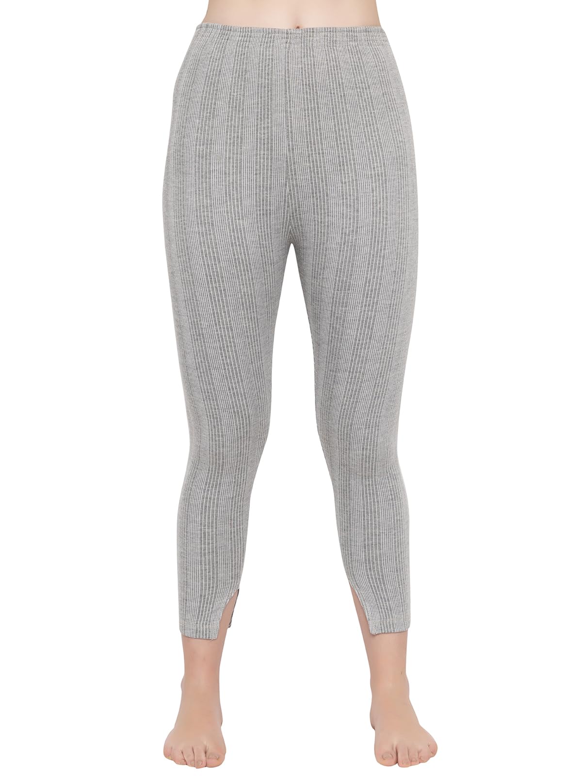 Women/Ladies Quilted Thermal/Trouser/Pant/Inners/Body Warmer/Thermal Lower for Women-Light Grey-picture-40