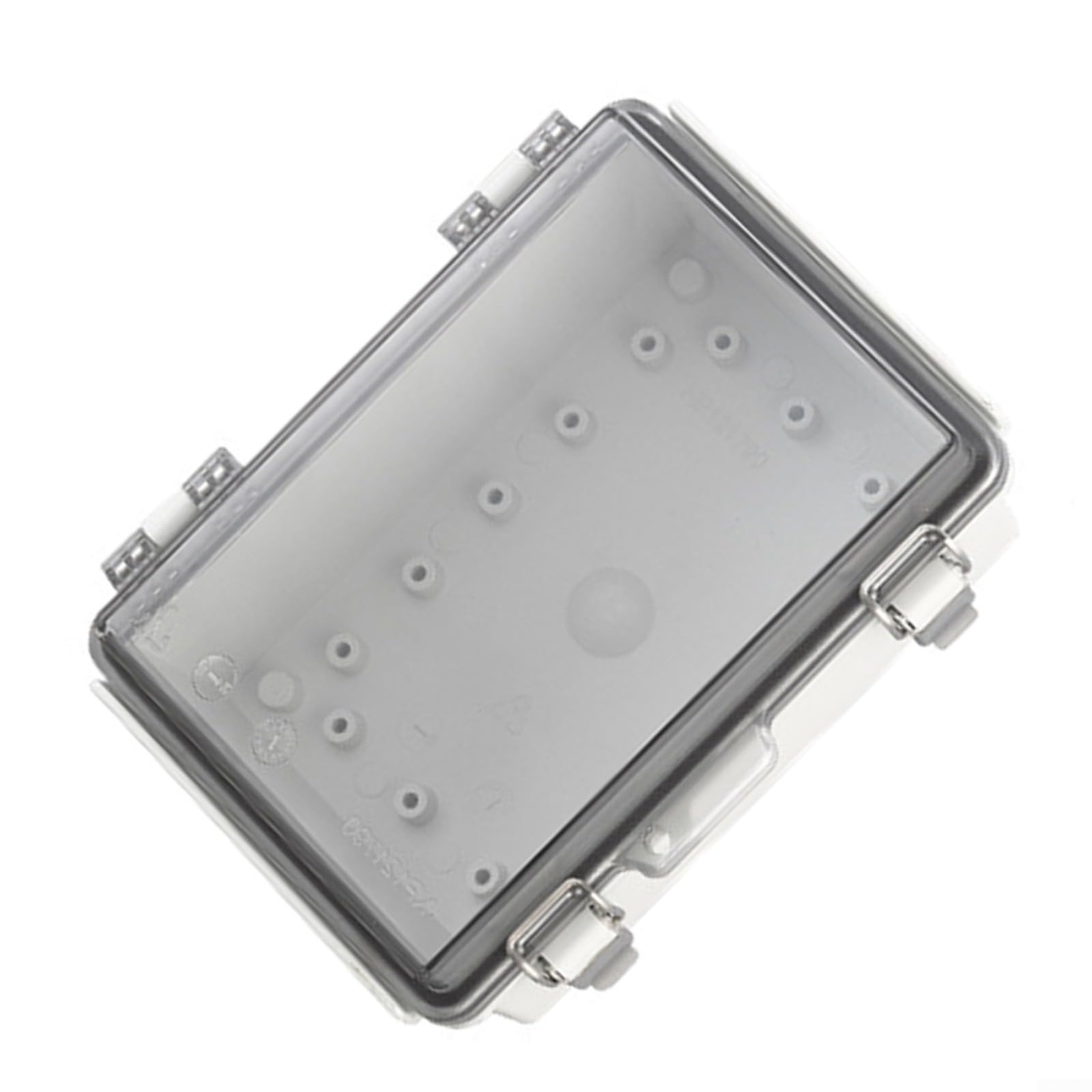 Caja de conexiones con riel DIN para evitar humedad en cables externos 8