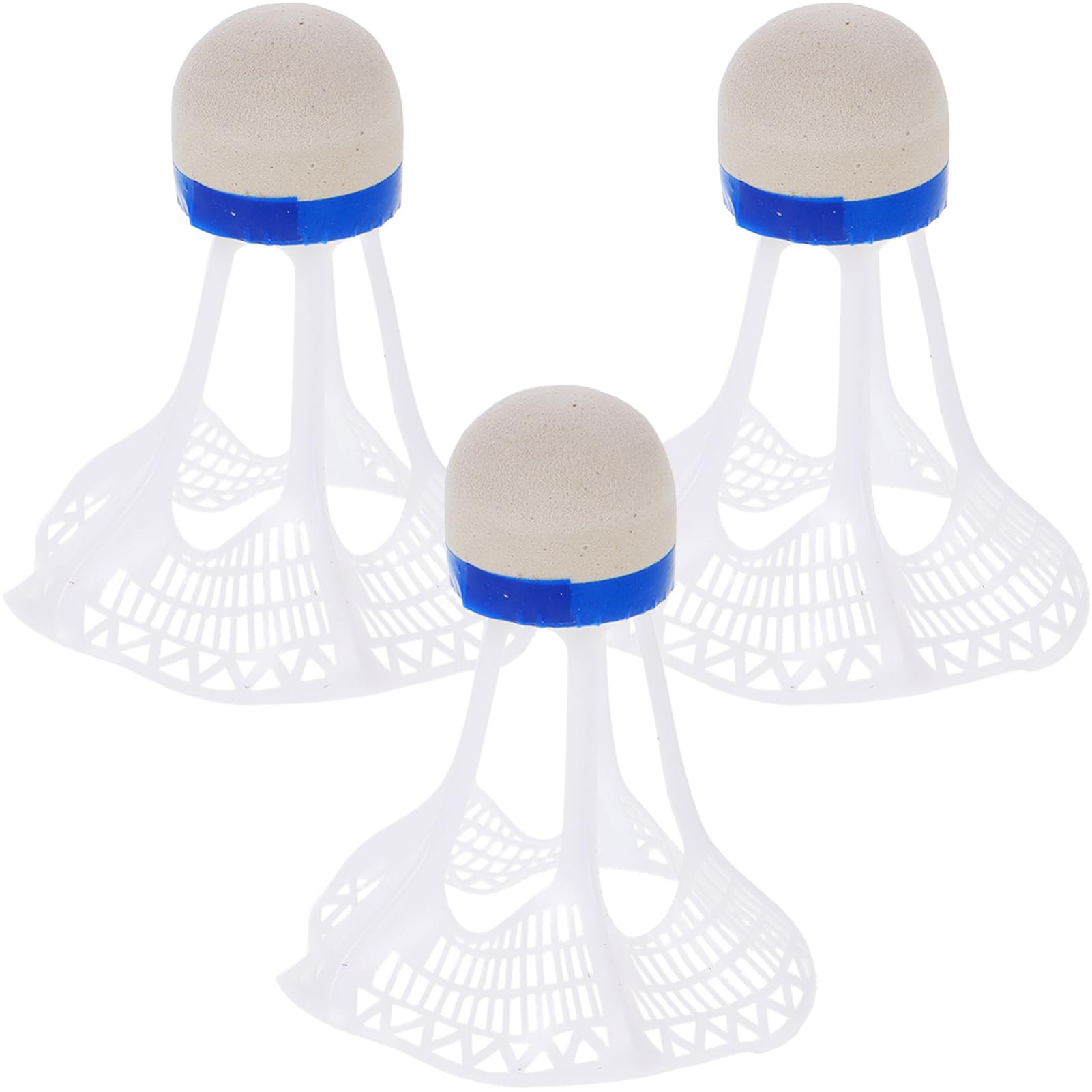 KESYOO Badminton Training Shuttlecocks 3pcs Wind Resistant Nylon Chinese Shuttlecocks Birdie
