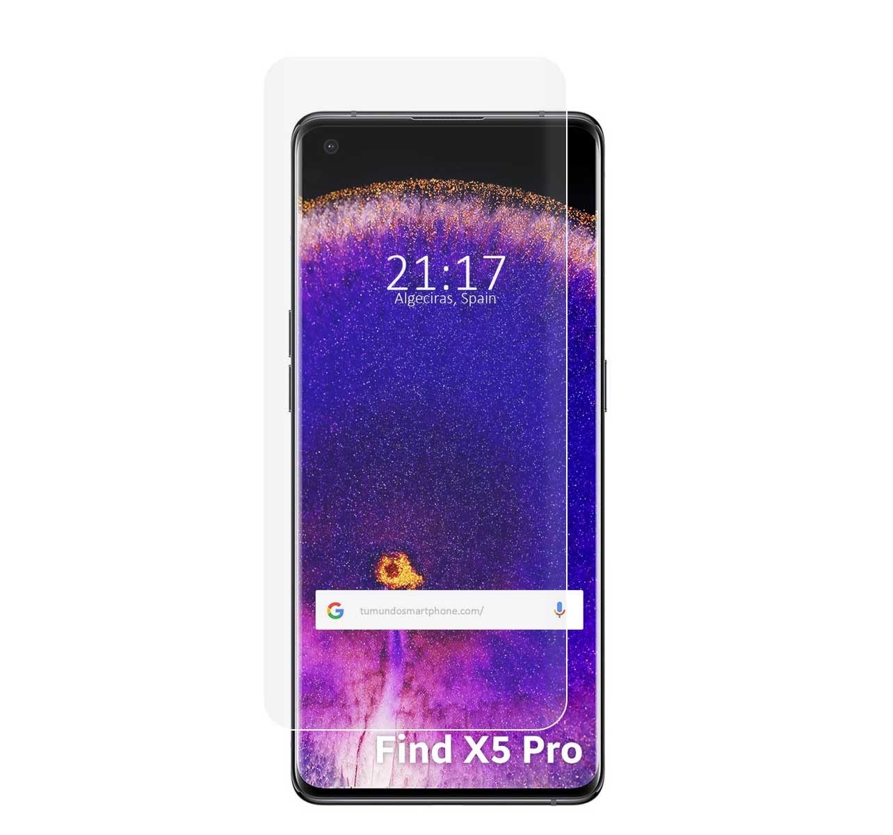 Protection écran OPPO Find X5 - Verre Trempé Nano Optics UV PRIVACY - Recouvrement Total