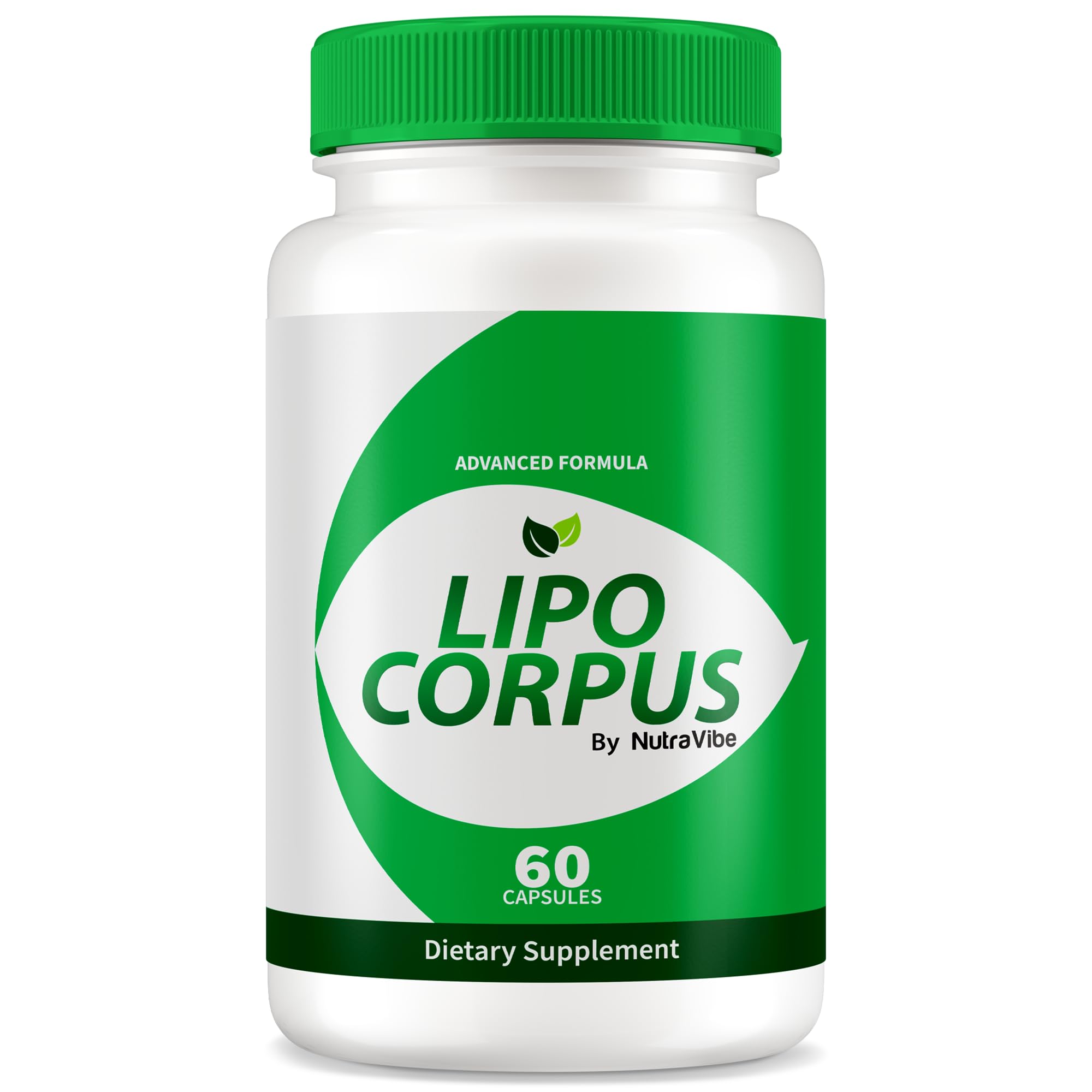 Lipo Corpus - Official Formula for a Fit and Healthy Body, All-Natural Ingredients to Support Energy and Overall Health, Premium LipoCorpus Pastillas Reviews (60 Capsules)