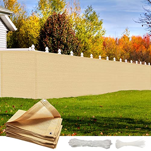 Filet de Clôture Brise Vue Balcon Jaune 120 x 750 cm Résistant
