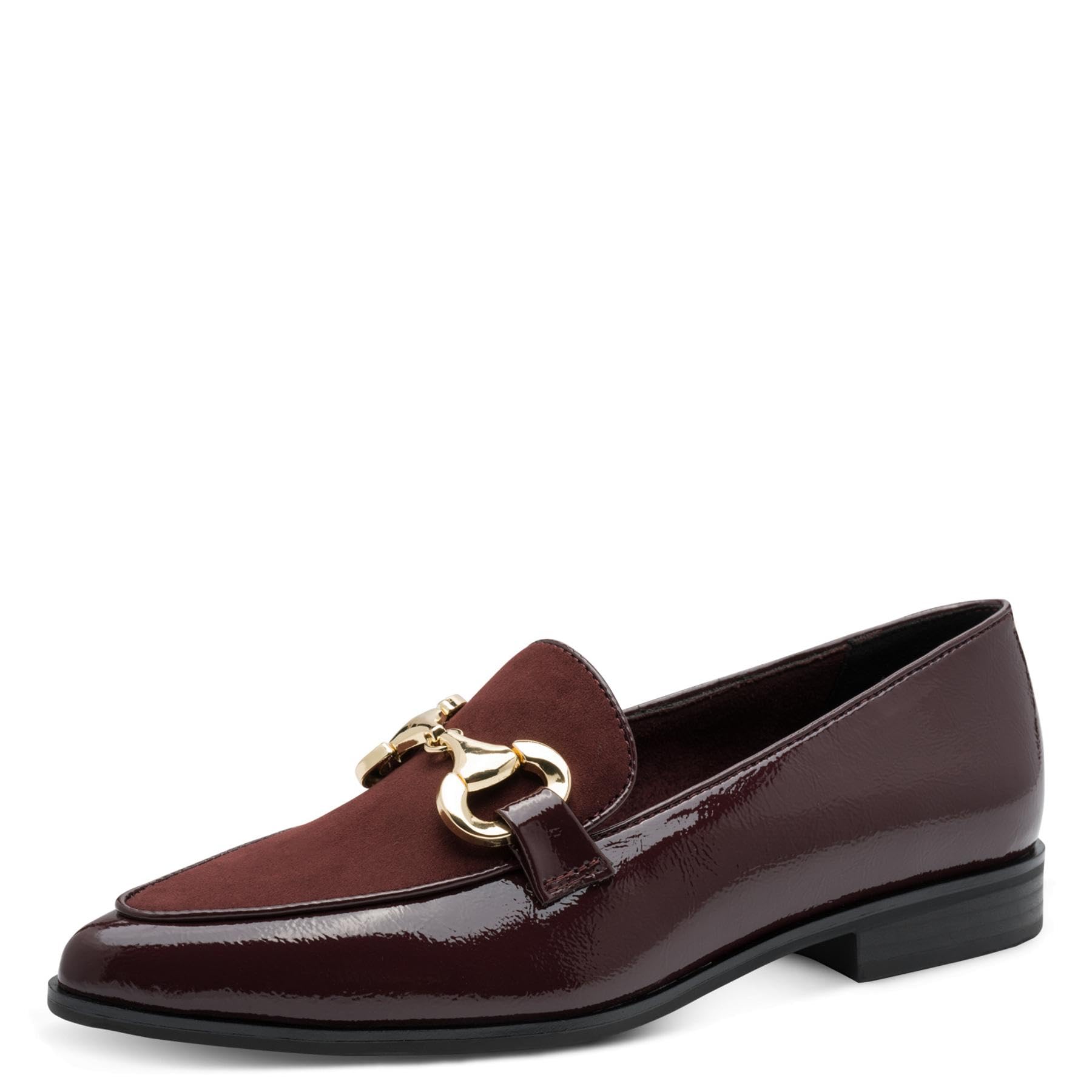 MARCO TOZZI Women's 2-24216-45 Slippers, Bordeaux PAT.C, 37 EU, Bordeaux Pat C, 5 UK