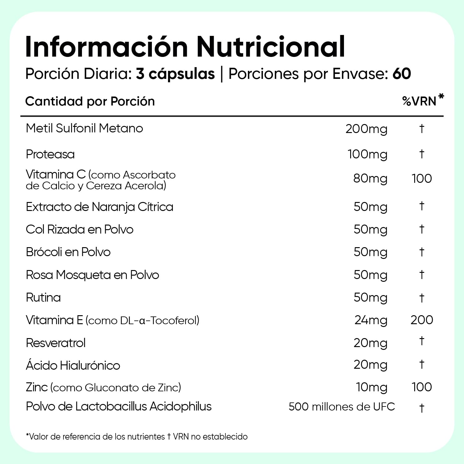 Colágeno Vegano Complex 180 Cápsulas - Suplemento con Resveratrol Natural, Vitamina E, C, Ácido Hialurónico y Zinc - Origen Vegetal y Puro, para 2 Meses