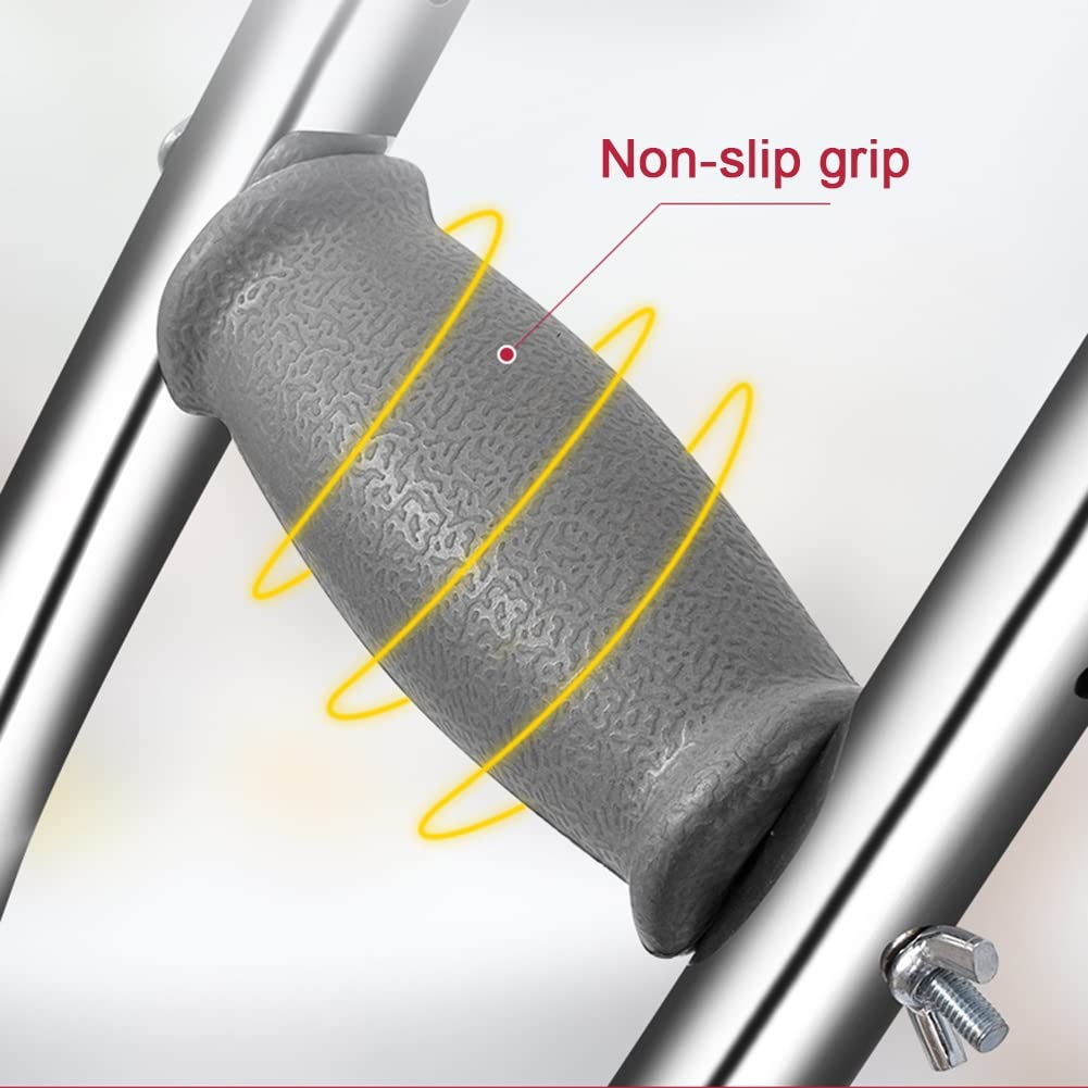 Muletas para Niños, Muletas Médicas Ligeras de Aluminio, Muletas Ajustables en Altura para Caminar, Altura Aplicable 110~135cm