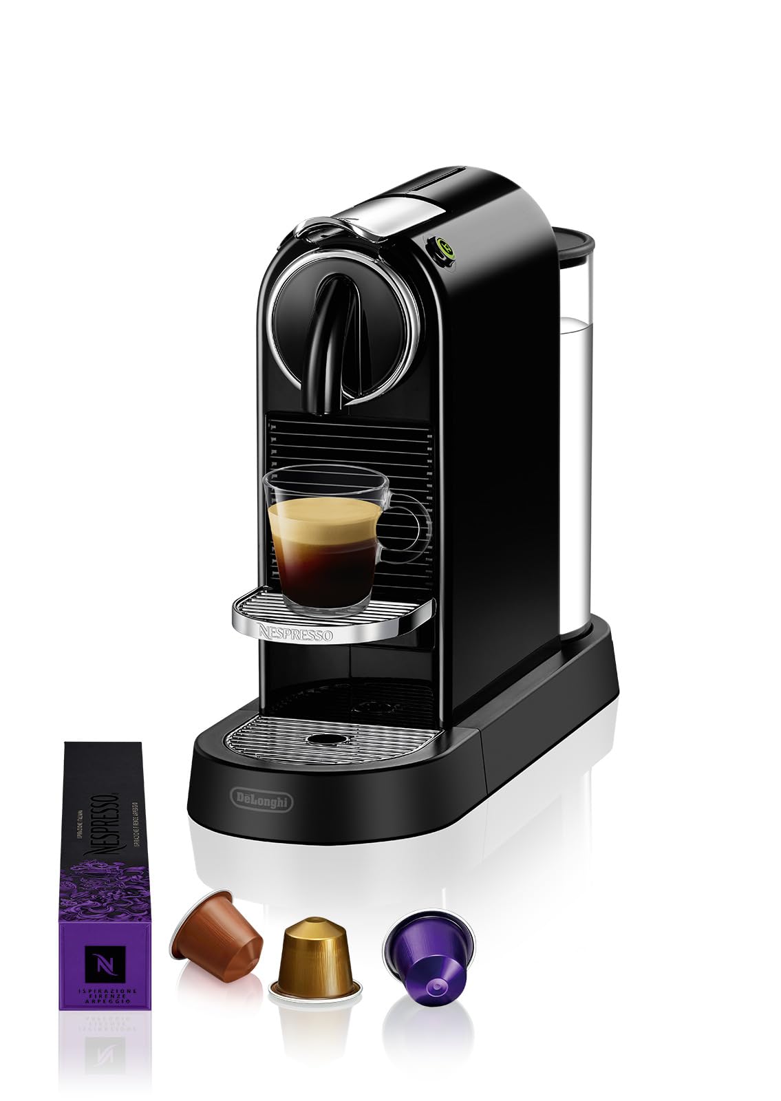 De Longhi Nespresso CitiZ EN 167.B Kaffeemaschine 19 bar Schwarz