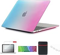Vista 18 de Se7enline Compatible con MacBook Pro Matte Case de 13 pulgadas para Mac Pro de 13 pulgadas modelo 2024/2023/2022/2021/2020 M1/M2-A2338/A2251/A2289