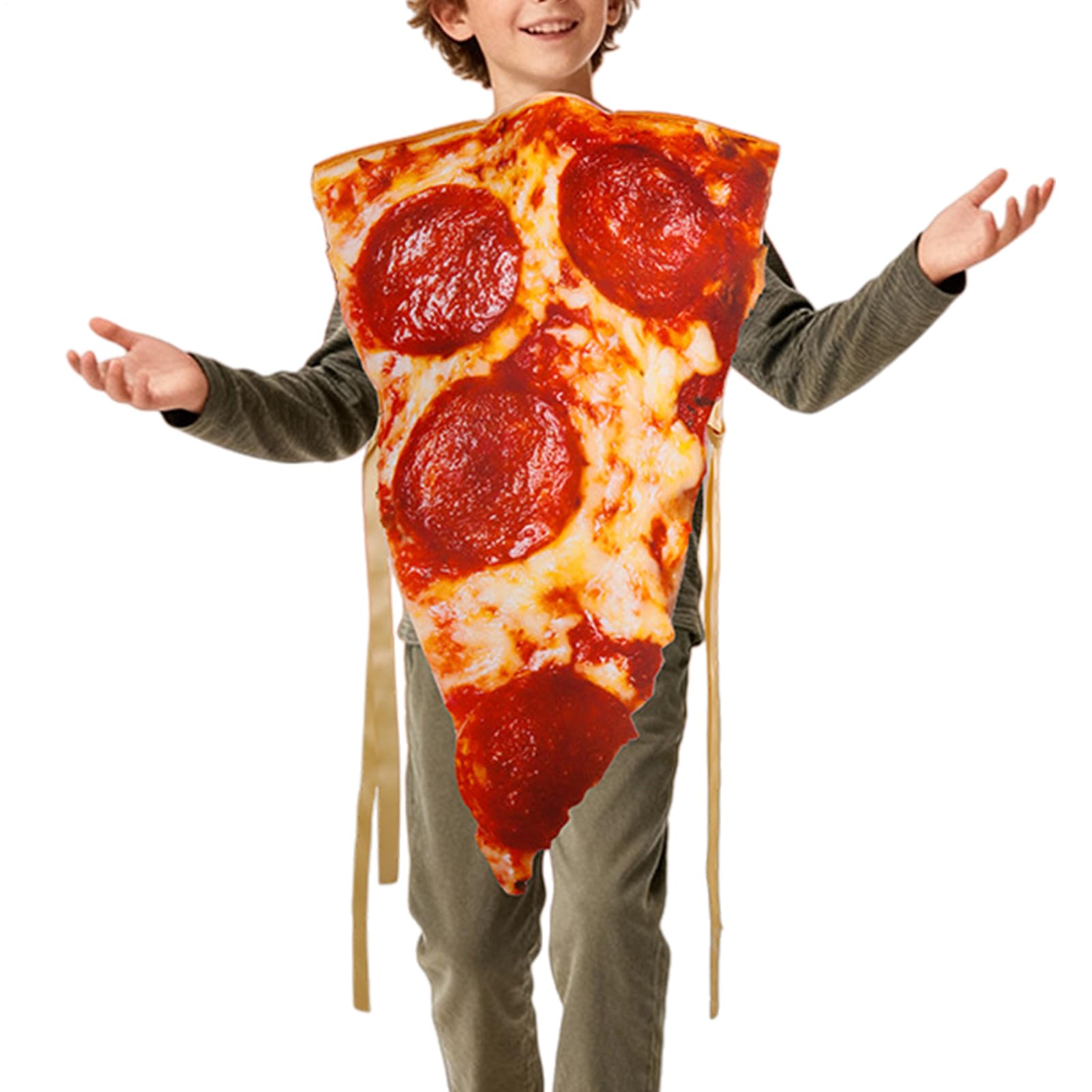 Pizza Cut Costume, Realistic Food Cosplay Fancy Dress Outfit, Pizza Halloween Costume, Adult Role Play Fancy Dress, Carnival, Party, Birthday, Christmas, Outdoor, for Couples and Children