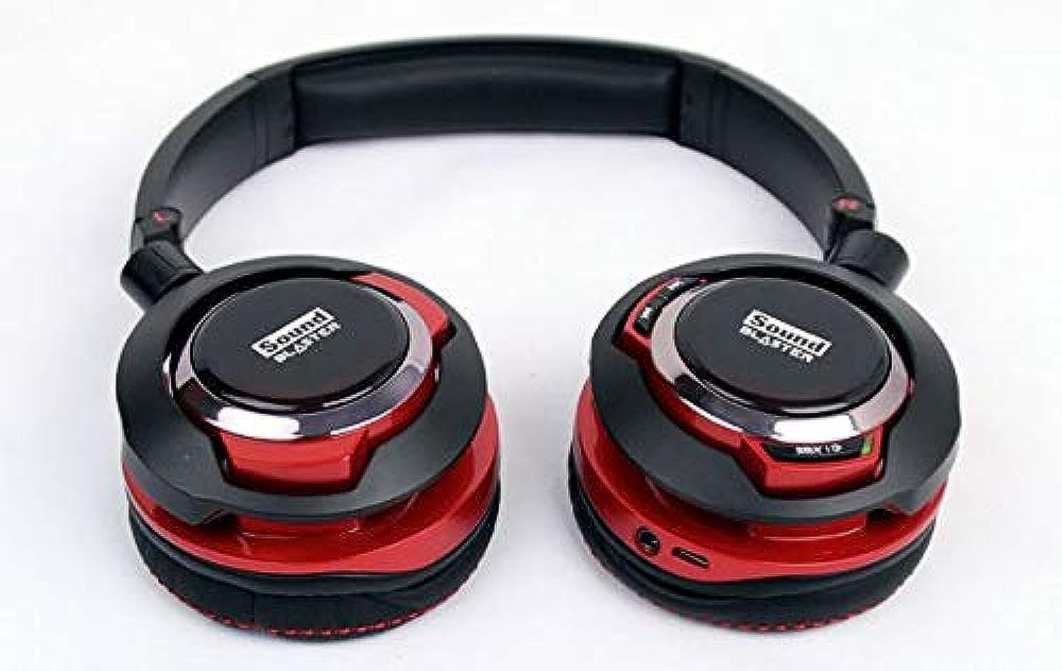 Creative Sound Blaster EVO Wireless Headset, Red - SBEVO