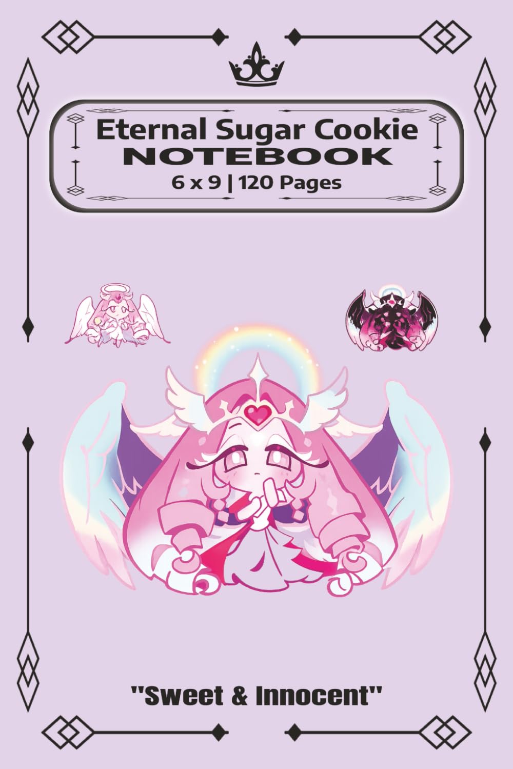 Eternal Sugar Cookie Notebook: A Cute Cookie Run Kingdom Composition Notebook for Writing, Notes, Journaling & Schoolwork | 120 College-Ruled Pages | 6" x 9"