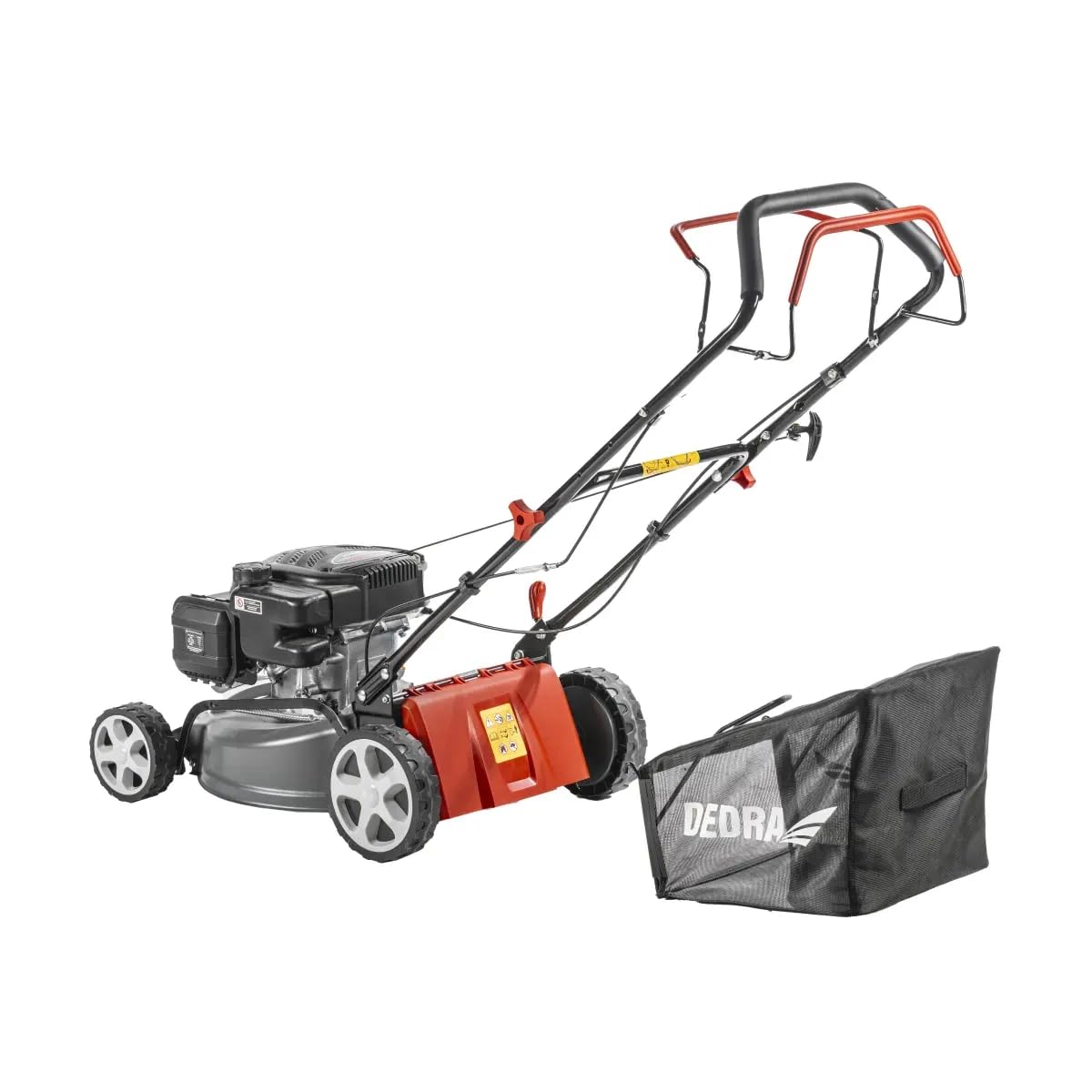 Kosiarka spalinowa z napędem, 2,4 kW, Garden DEDRA, Loncin 139 cmcm, szerokość cięcia 43 cm, centralna regulacja wysokości koszenia 25-75 mm (6 stopni)
