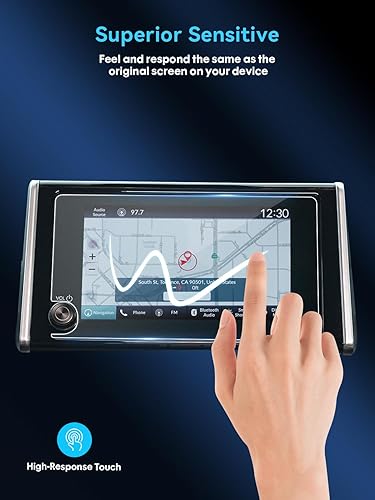 Miniatura 7 de Paquete de 2 protectores de pantalla RAV4 Nano para RAV 4 2023 2024, accesorios de navegación GPS de 8 pulgadas, película protectora de pantalla