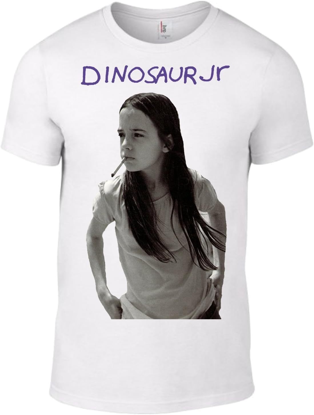 Dinosaur Jr.Green Mind cd Cover T-Shirt & Image of Smoking Boy & Logo (XL)