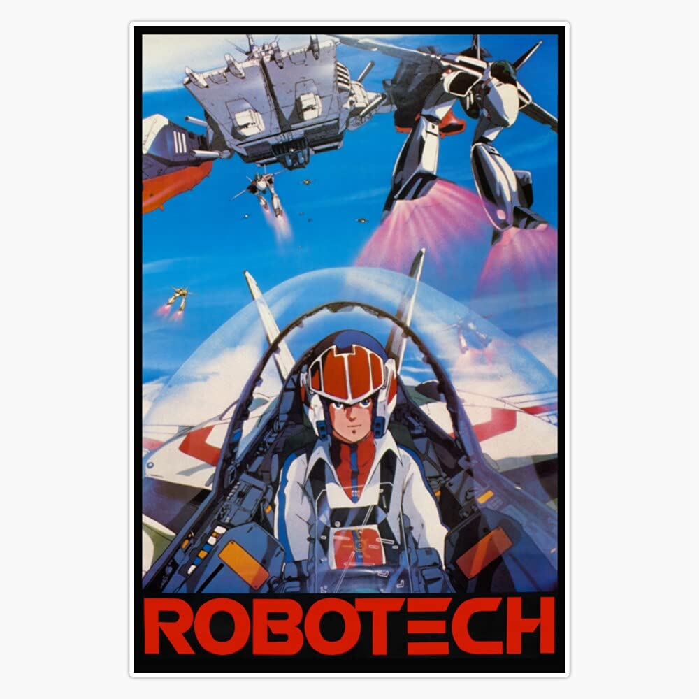 Amazon.com - Robotech 1985 Rick Hunter Bumper Sticker Window Vinyl