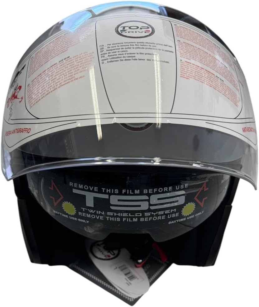Casco Jet Moto Scooter Omologato ECE 22 Città DOPPIA VISIERA Antigraffio TGL Casco Jet Moto Scooter Omologato ECE 22 Città DOPPIA VISIERA Antigraffio TGL