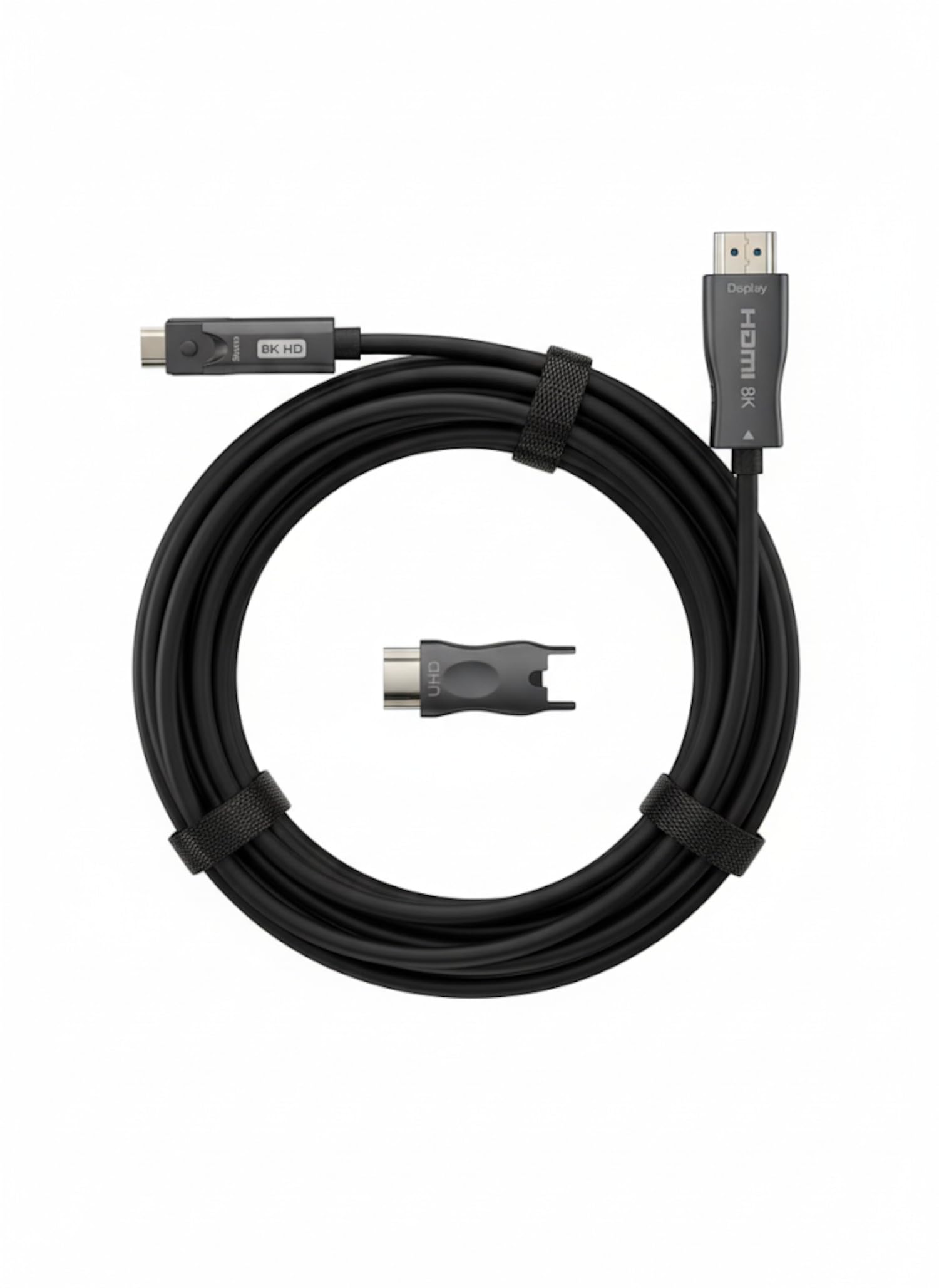 AV:Link - Cavo HDMI in fibra ottica ultra HD 8K, 5 m, ad alta velocità, 48 Gbps, con spina micro HDMI rimovibile, per TV, proiettore e videogiochi, per home cinema e piccoli dispositivi