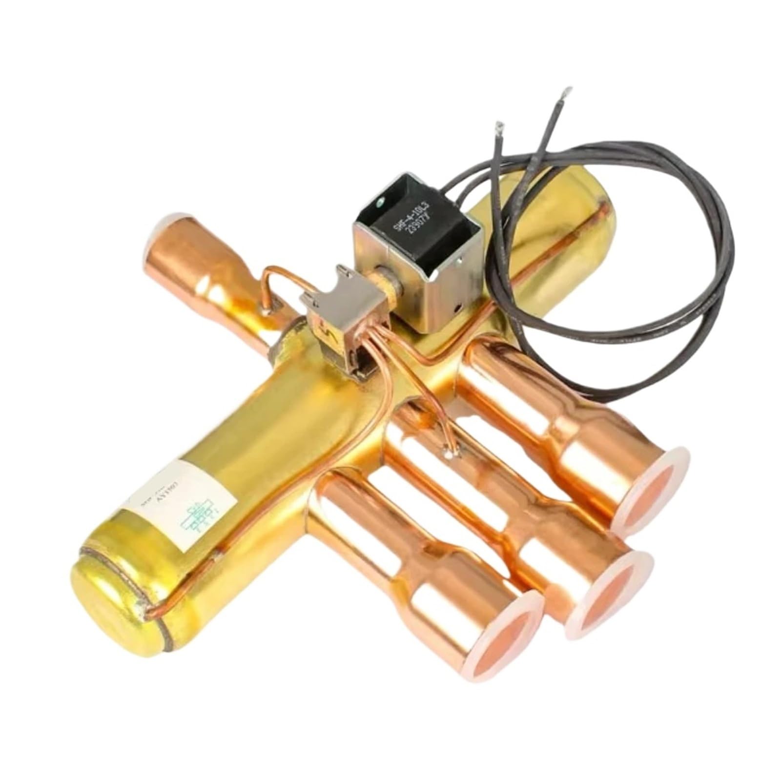 AFUWICFZO Four Way Reversing Valve With Coil SHF-35B-79-05 For Air Conditioner 4-Way Solenoid Valve Conditioning Spare Parts
