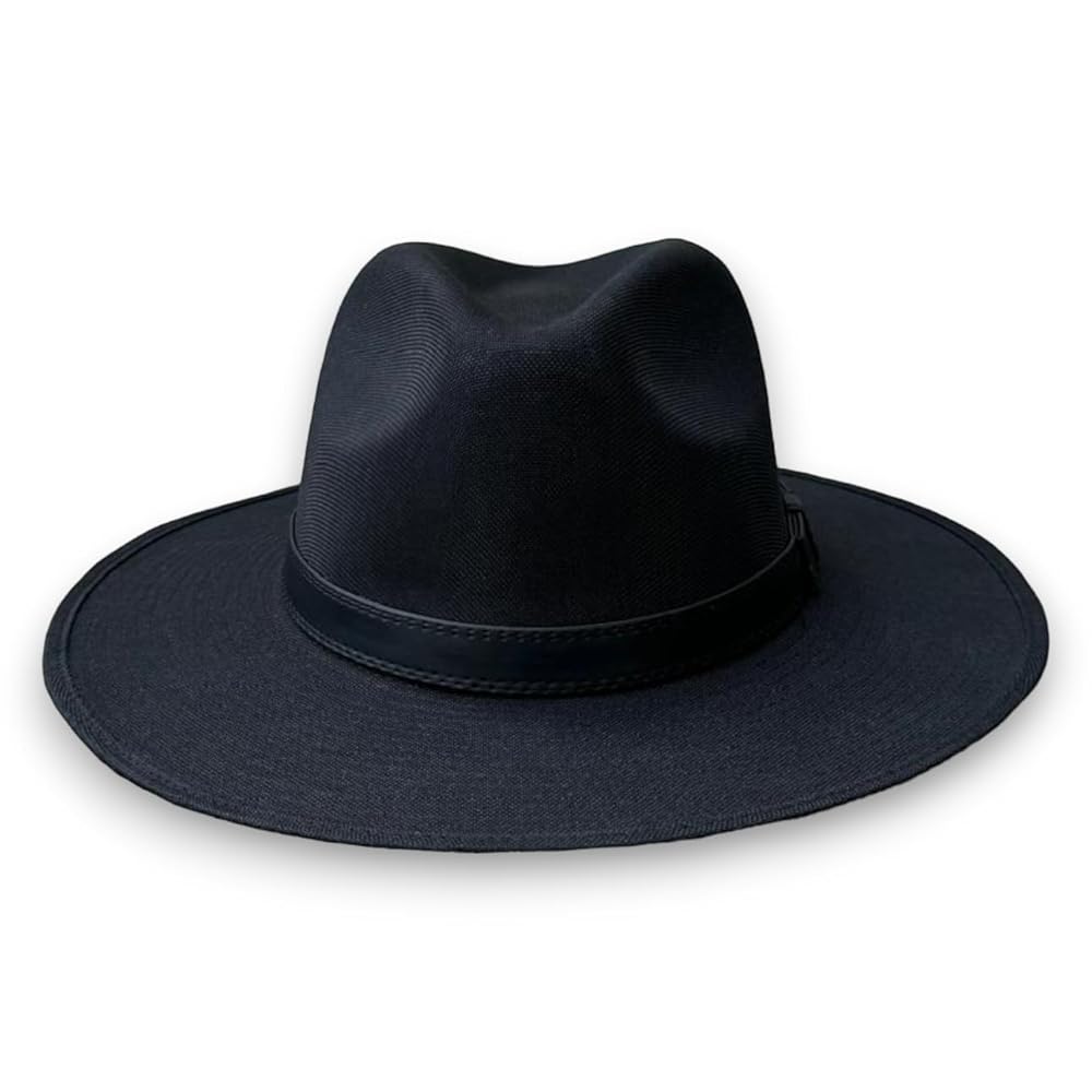 ALEXIA STAM【大人気即完売】Flat Brim Fedora Hat TheAmericanHats Wide Brim Fedora Hat, Oversized Hat, Flat