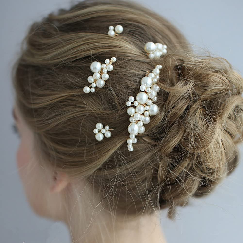 Amazon.com : inSowni 26 Pack Gold Flower Pearl Wedding 
