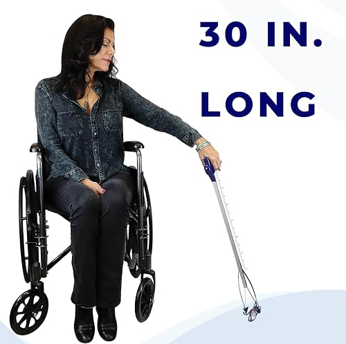 Miniatura 6 de Blue Jay An Elite Healthcare Brand Nothing Beyond Your Reach Ligero con Gripper RubberCups Reacher Stick para la vida diaria | 30 pulgadas