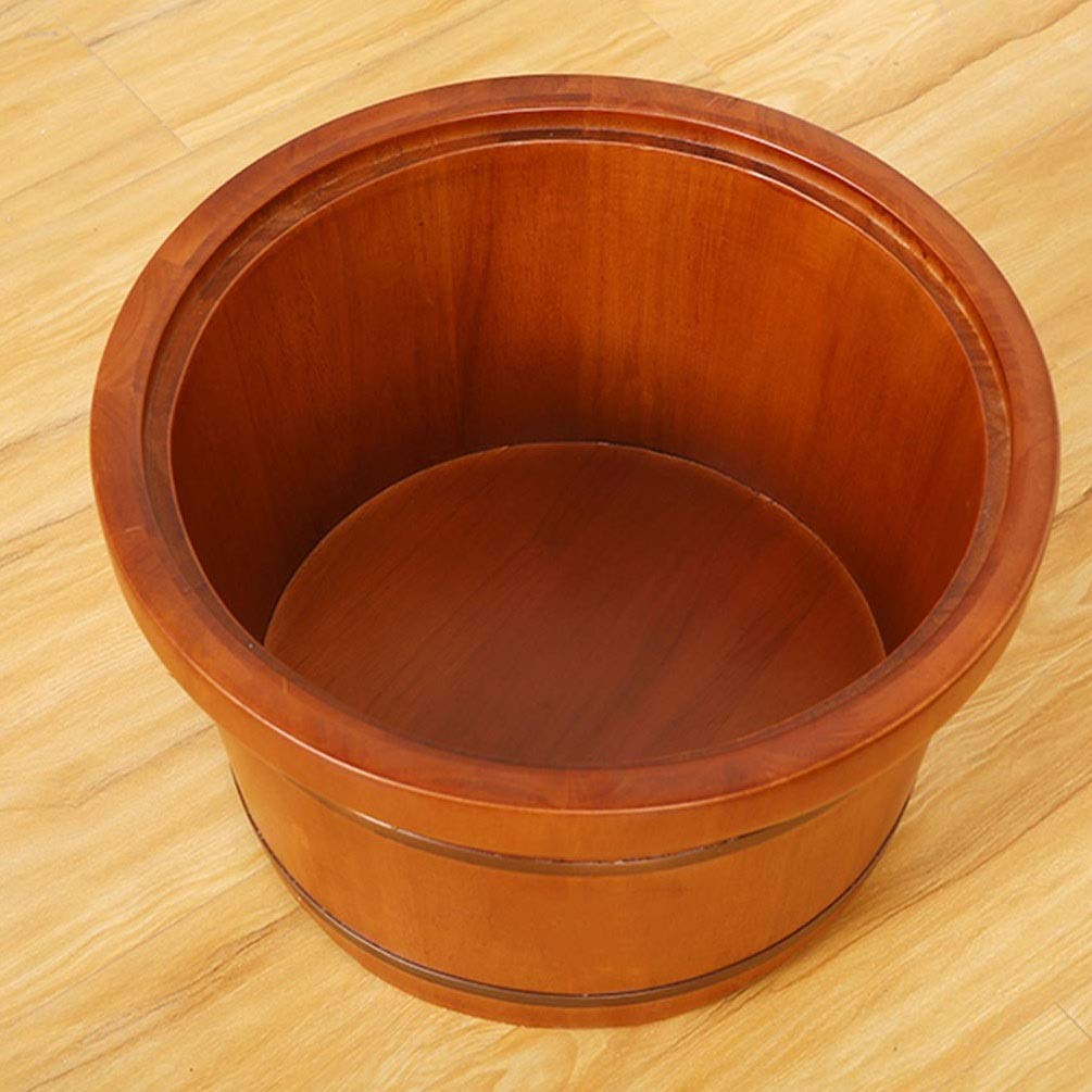 PUCHEN Barile di legnoFootSpaRelaxFootSpa,FootTubforAmmolloPiedi,AddensatoMaterialeFootBucket,LargeFootBathBasin.LoftyAmbition Comfortable Anniversary