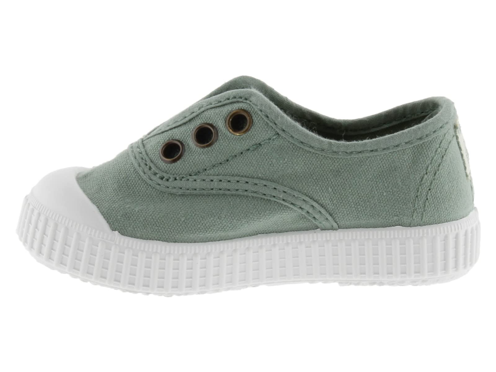 Victoria Zapatillas Unisex 1915 Lona Tintada DREC Elástico Central Refuerzo Puntera para Niños