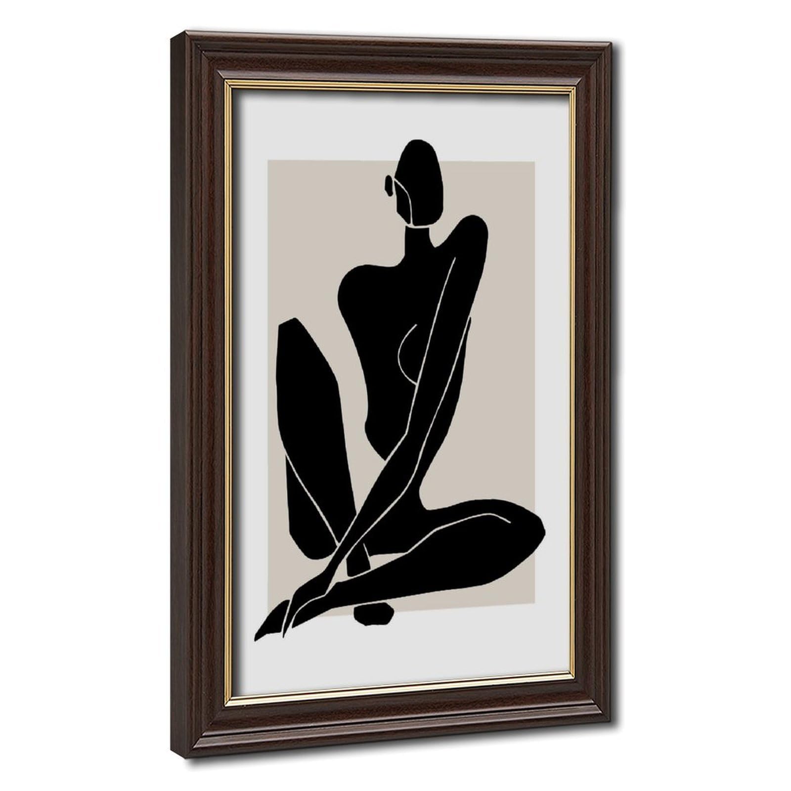 Bareronor Boho Woman Canvas Poster Bedroom Decor Landscape Office Room Decor Gift 20" L X 30" W