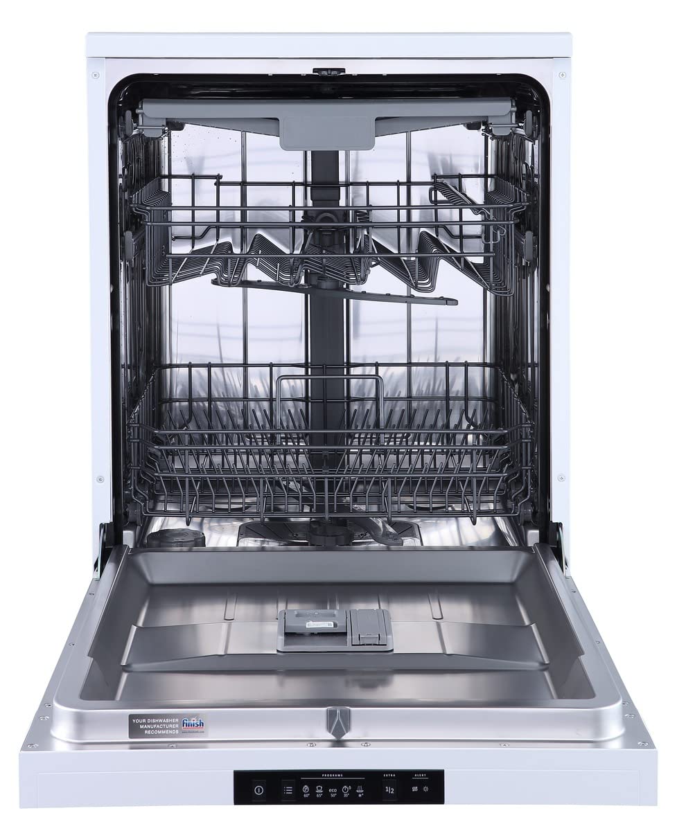 Gorenje G S620 C10W Freistehender Geschirrspüler/ 60cm / 14 Maßgedecke / 3 Körbe / 5 Programme/Inverter PowerDrive Motor/SpeedWash/TotalDry/vollständiger Überlaufschutz/Weiß