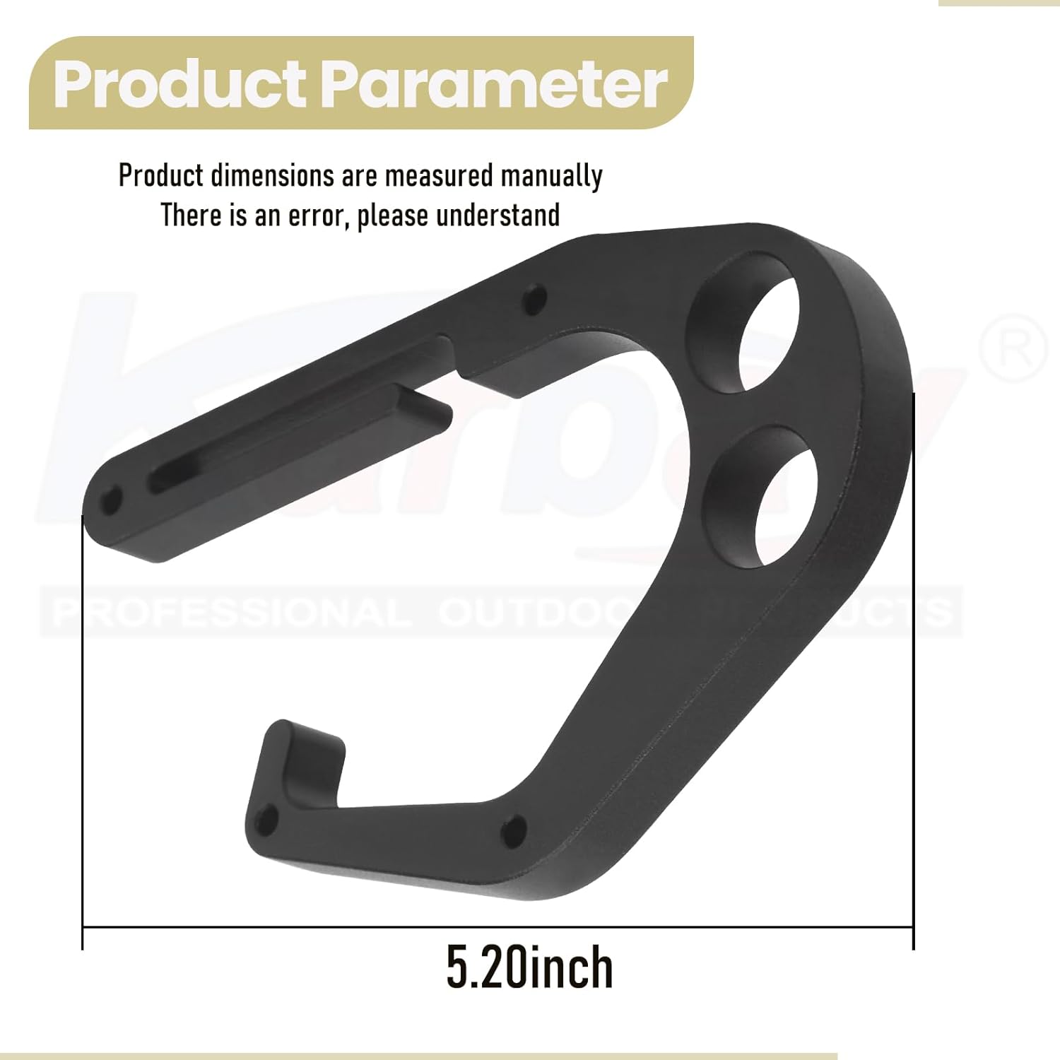 Karbay 2-Pack Aluminum Tree Hook for Shembiner XL – One-Hand Operated, Open-Frame Design for Easy & Secure Chainsaw/Tool Mounting, Durable, Stable and Reliable – Resists Slippage in Any Position