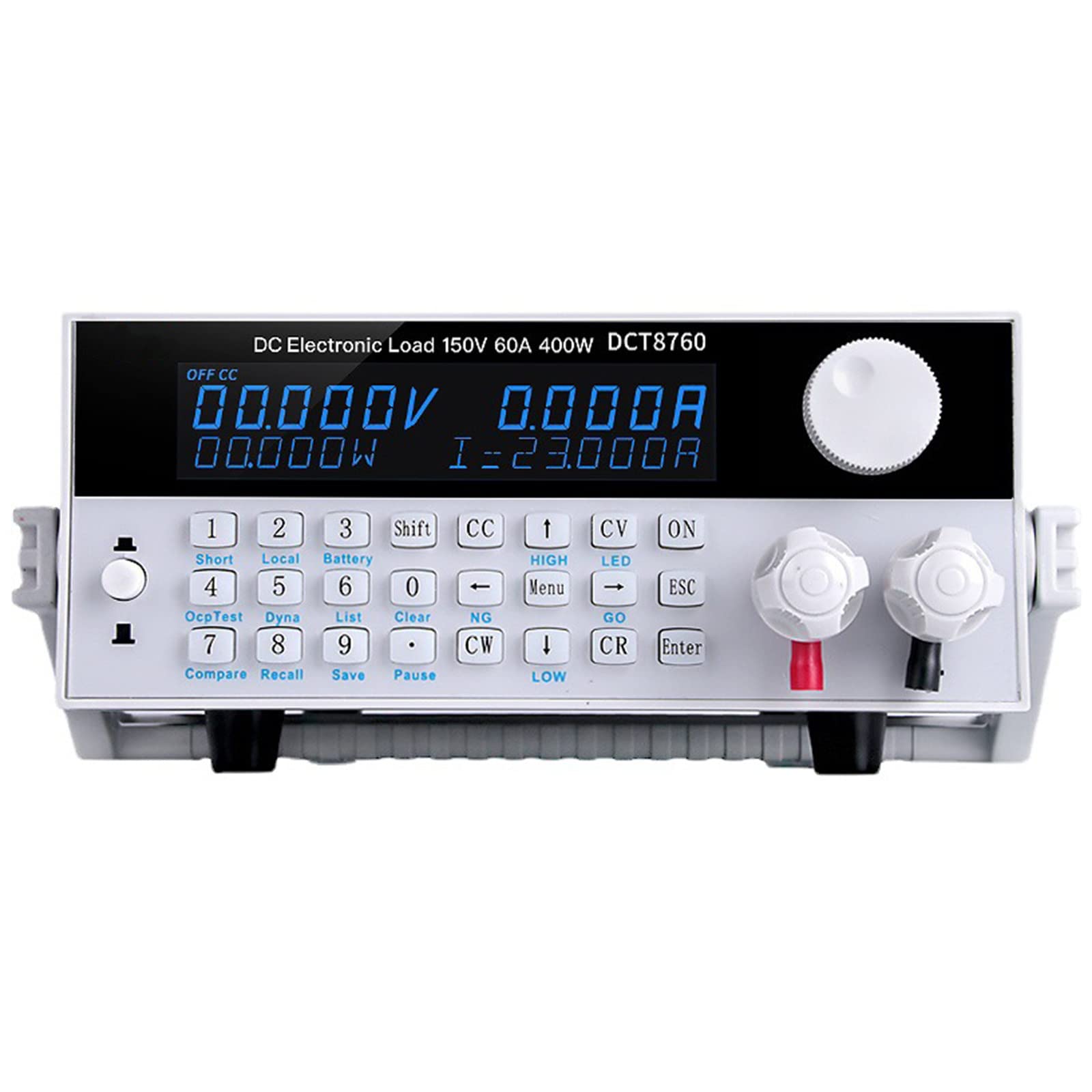 Tester di Carico DC Elettronico Programmabile, Tester di Capacità della Batteria a Canale Singolo, con Schermo LCD, per Laboratori,DCT8730