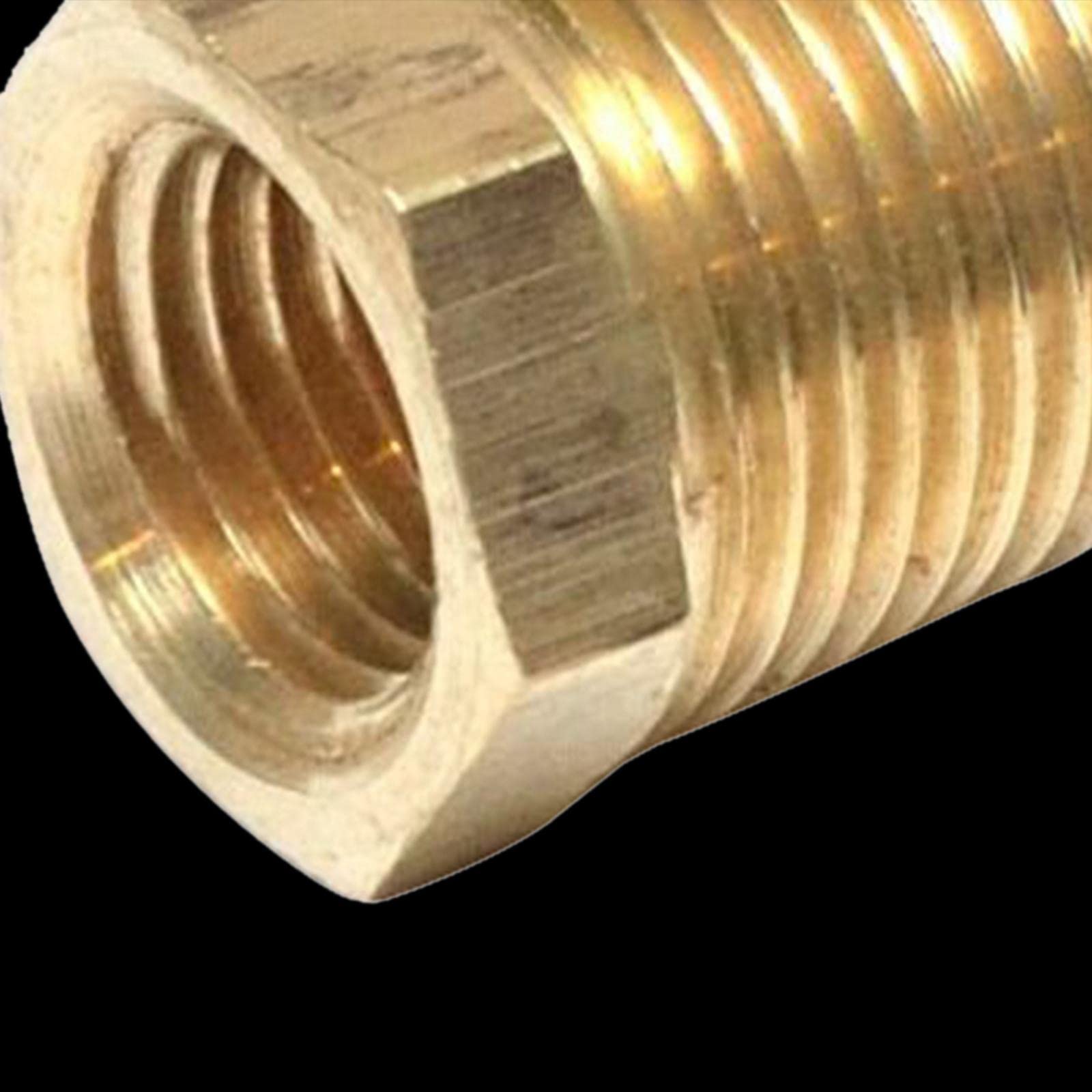 Raccordo In Ottone 3/8 BSPT Maschio X 3/8 NPT Femmina Per Manometro Sorekarain