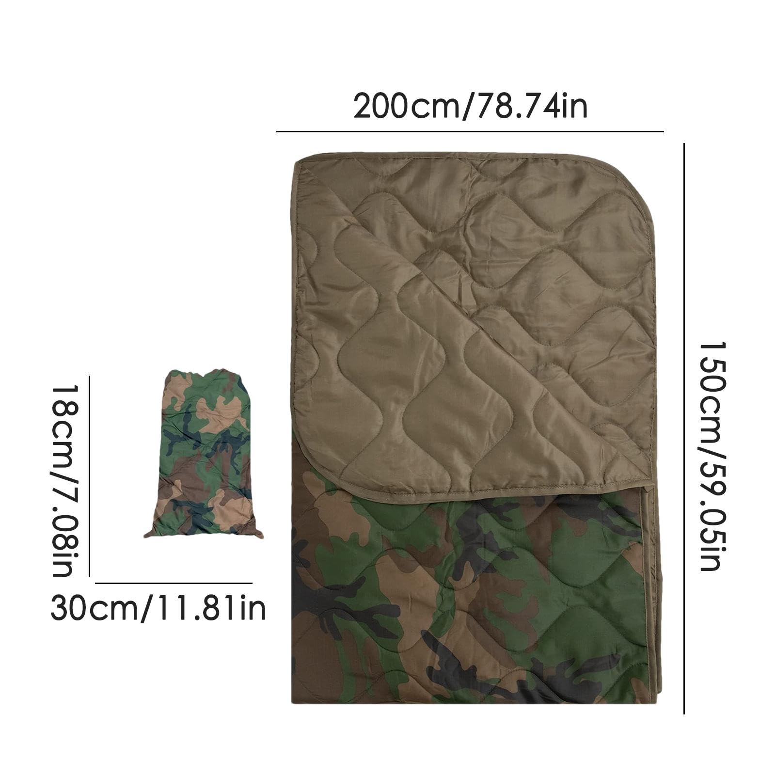 Amazon.co.jp: キャンプ用ブランケット - 大型アウトドア旅行用