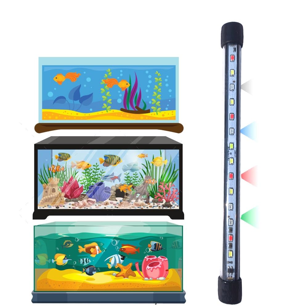 KickAt Aquarium Light Multicolour (Red, Green, White, Blue) LED for 1.5ft to 2.5ft Fish Tank (B0D67HXLQX) Amazon Price History, Amazon Price Tracker
