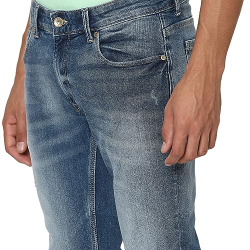 Image of Spykar Men's Rover Regular Fit Mid Rise Casual Jeans