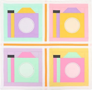 Camera Quilt Block Quilt-As-You-Go Kit by Judy Gauthier 4-Block Pack