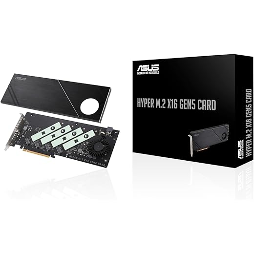 ASUS Hyper M.2 x16 Gen5 Card