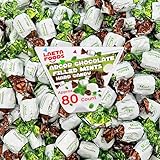Arcor Chocolate Filled Mints Old Fashioned Hard Candy (1 Pound Bag - Approx. 80 Count)