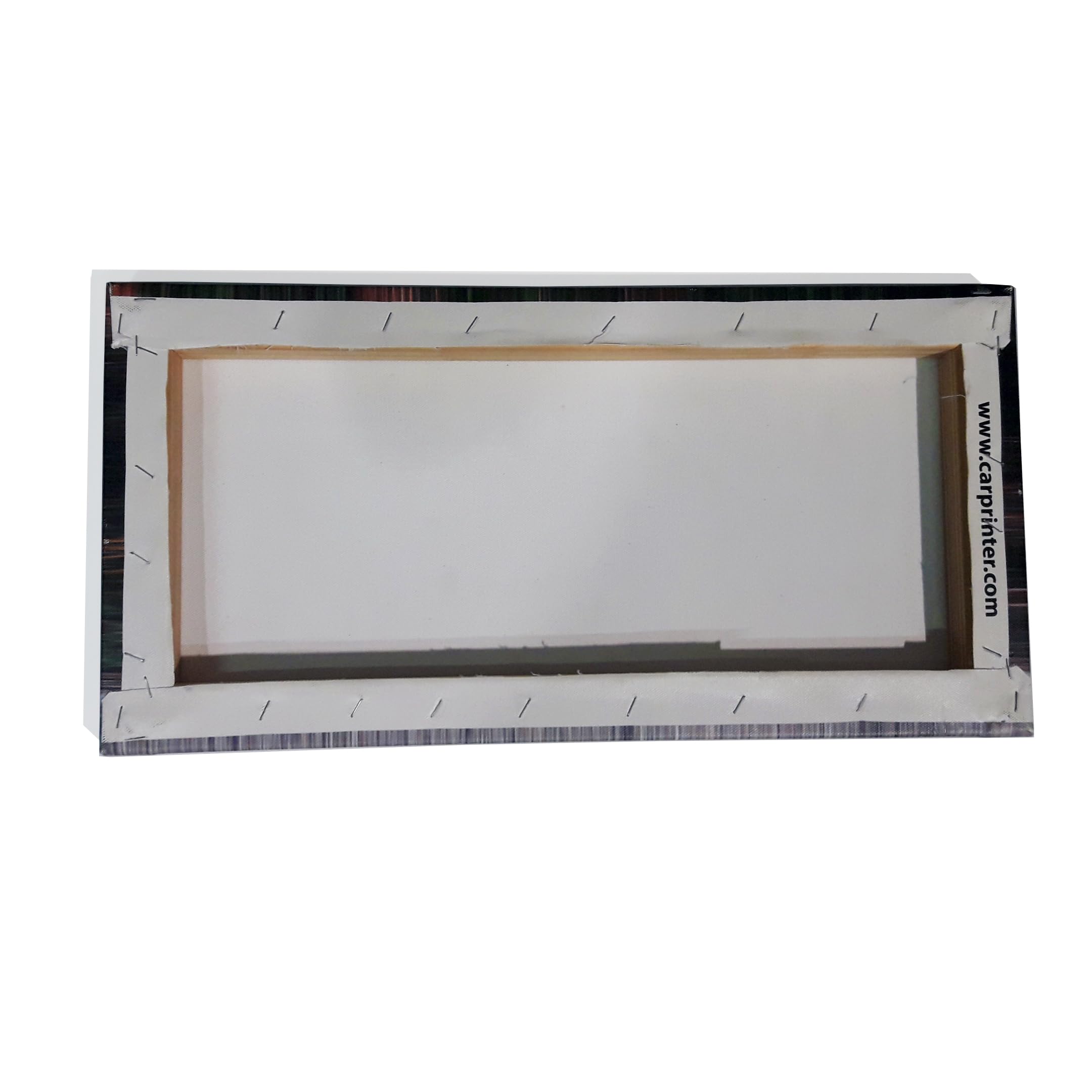 Genérico Lienzo personalizado con tu foto - Impresión sobre canvas de algodón, barnizado y montado en bastidor de madera de 3cm | Tamaño 50x100