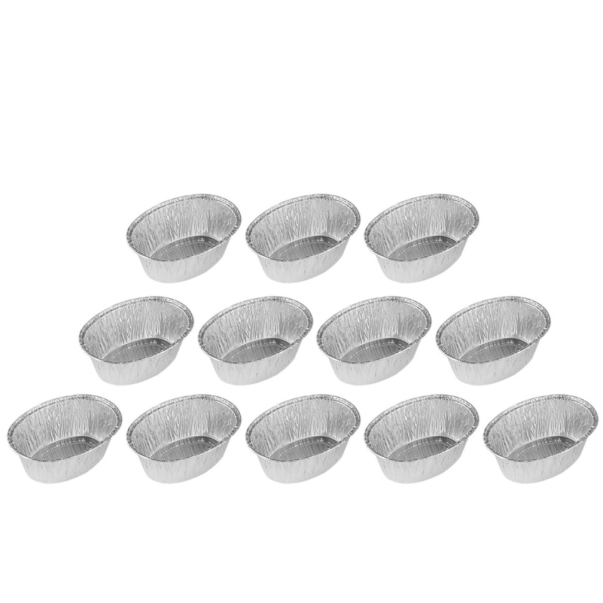 Angoily Bol en Papier Aluminium pour Barbecue 125 Pièces, Grosse Capacité