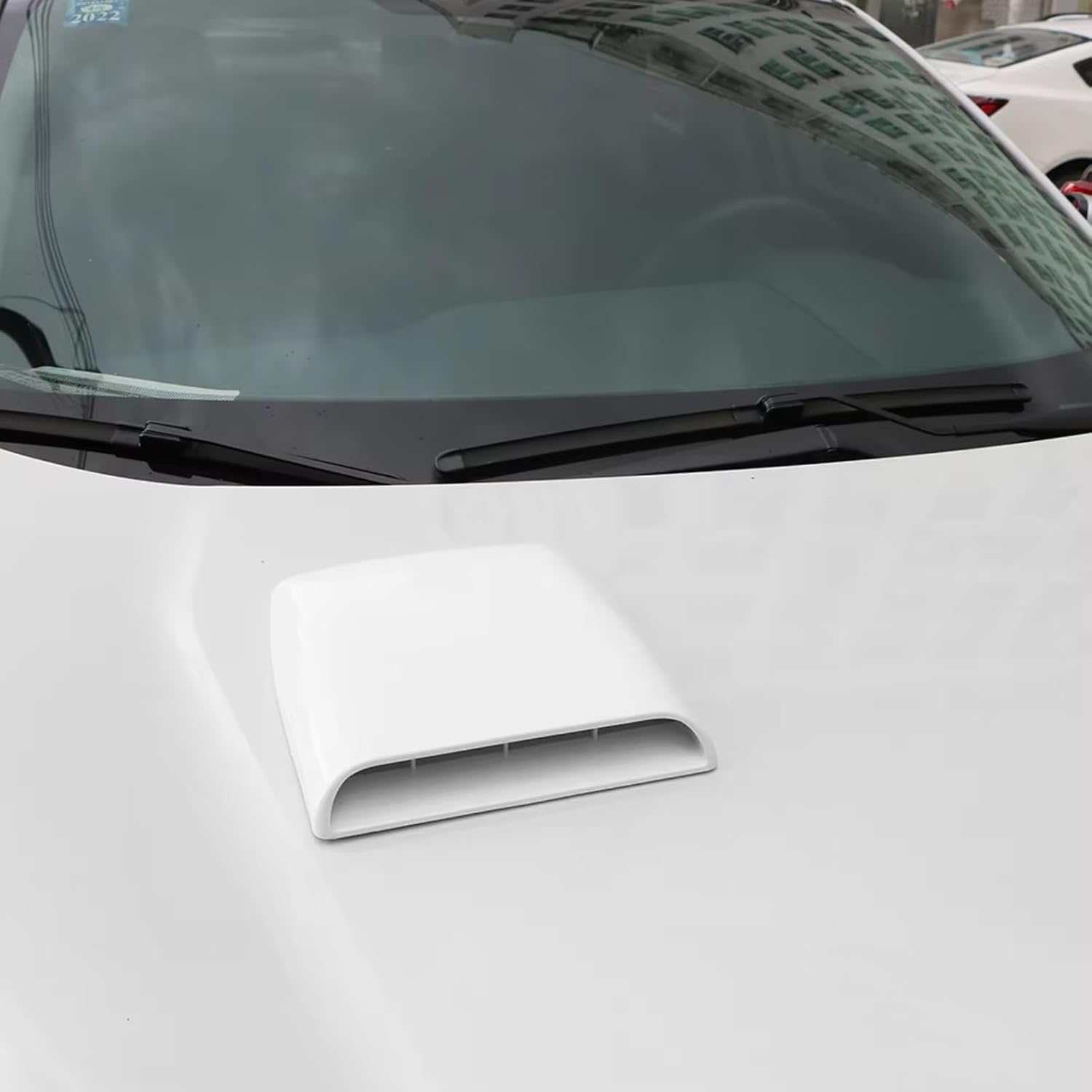 Hood Air Scoop Cover Universal Auto Air Flow Vent Cover Accessories Outlet Decoration Intake Hood Scoop Exterior Cowl Vent Trim Car Styling
