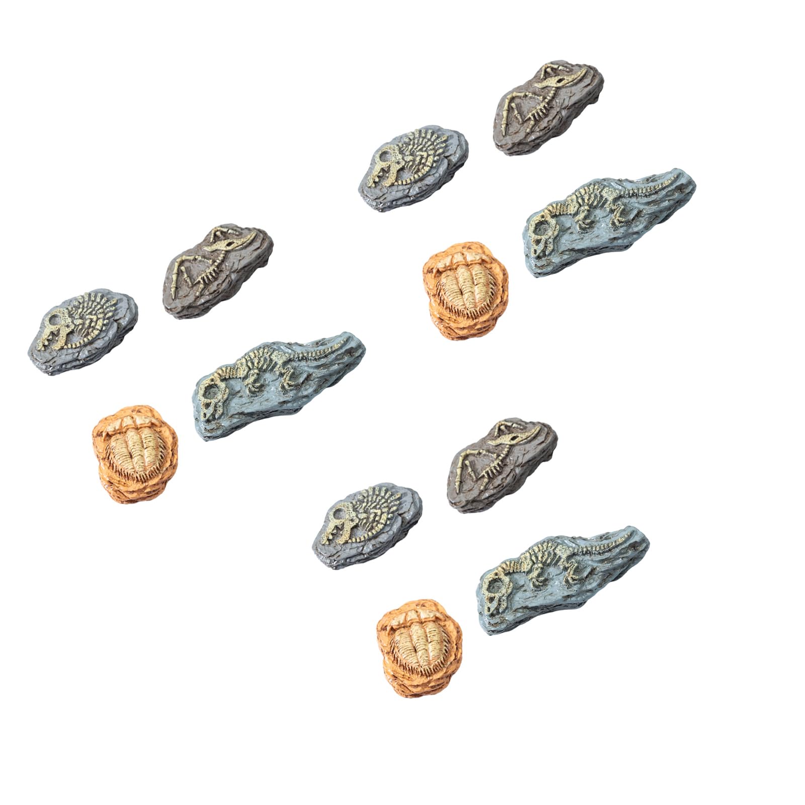 Oxxggkao B Minis Fossils Dinosaur Miniature Fossils Dinosaur Figurine Fairy Garden Accessories Decors Miniature Landscape Ornament Resin Statue