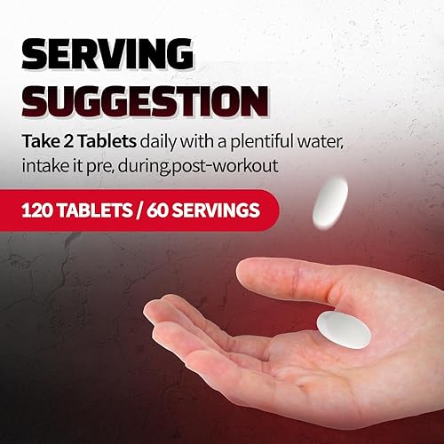 Miniatura 5 de EXTREME Dual ARGININE Plus - Aumenta la energía y la vitalidad para el rendimiento deportivo de los hombres (1,000 mg x 120 tabletas, suministro de