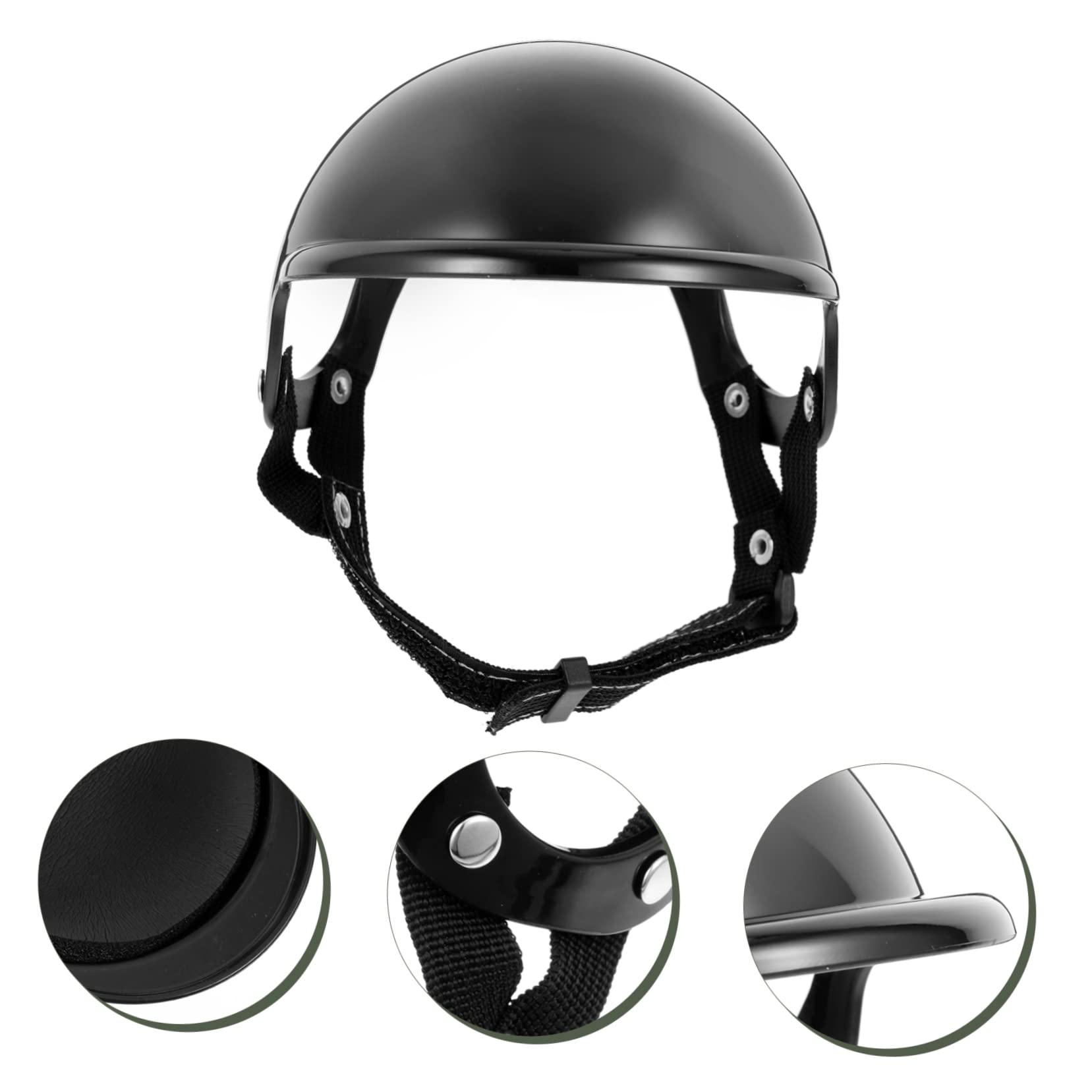 Sosoport 2stücke Pet Helm Für Hunde Sicherheitshelm Für Kleine Hunde Und Katzen Verstellbare Hundekappe Mit Lustiges Hundezubehör Für Outdoor-aktivitäten Leicht Und Tragbar Für